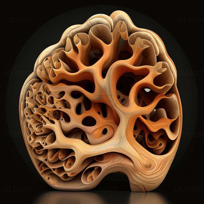 3D модель Schizaspidia convergens (STL)